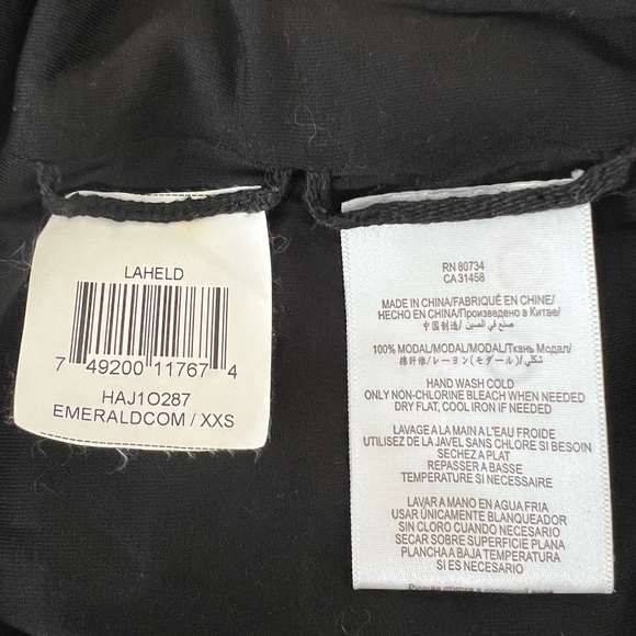 BCBGMaxAzria Multi-color Teal Laheld Colorblock Dolman Sleeve Casual Dre… - Picture 9 of 9